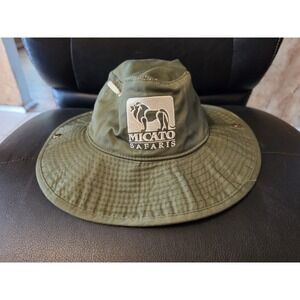 Micato Safaris Safari Army Green Boonie Hat Cap Size 7